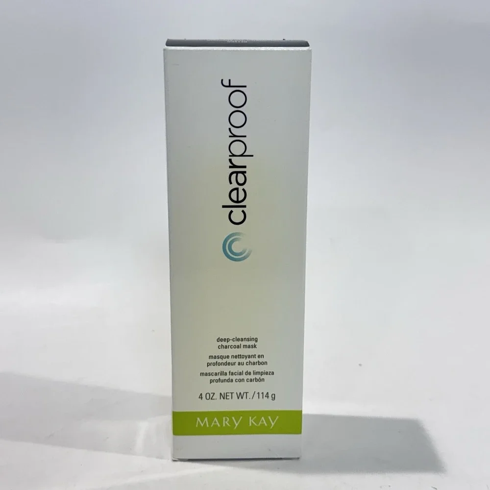 Mary Kay Clearproof Deep-Cleansing Charcoal Mask for Clogged Pores 4oz New IOB